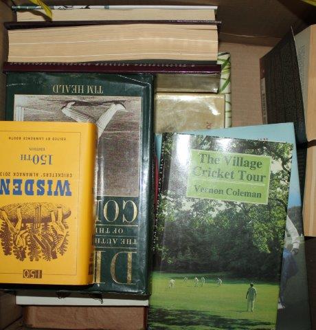 Miscellaneous books, inc Kent, literature, birds, antiques and cricket, some illustrated(-)